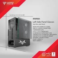 Gambar . CASING GAMING VARRO PRIME GALVATRON INCLUDE 3 FAN mk114 - NO PACKING KAYU dari merkistore undefined 5 Tokopedia