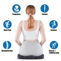 Gambar Office Chair Seat Cushion Car Seat Pillow Tailbone Memory ORIGINAL HG dari HellowMall undefined 3 Tokopedia