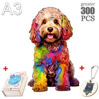 Gambar Colorful Animal Shaped Jigsaw Wooden Puzzles Unique Diy Wood Craf dari Gladiolus Galadriel undefined 3 Tokopedia