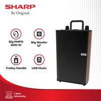 Gambar Sharp Audio dan Speaker CBOX-TRB12MBO Trolley Series Black 50 Watt dari SHARP OFFICIAL STORE SEMARANG undefined 1 Tokopedia