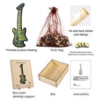 Gambar Unique Wooden Musical Instrument Jigsaw Puzzles Guitar 3D Puzzle dari Gladiolus Galadriel undefined 5 Tokopedia