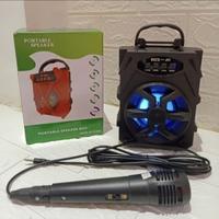 Gambar BOP SPEAKER BLUETOOTH PORTABLE S288 FREE MIC + KABEL CHARGER S-288 - SPEAKER DOANG dari afkarin 3232store undefined 5 Tokopedia