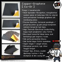 Gambar fes [IM] Graphene Copper Sheet Thermal Sticker Graphite for Passive - 10x10cm dari CV fesa undefined 1 Tokopedia