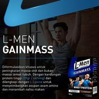 Gambar ! Susu L-Men Gain Mass 500Gr L Men Suplemen Fitness Susu Gainer Gym - dari Stayaways undefined 1 Tokopedia