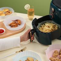 Gambar Fryer Silicone Baking Tray Reusable Basket Mat Alas Microwave PREMIUM - FRYER 50PCS dari DROPSHIP MURAH MANTAP undefined 4 Tokopedia