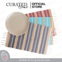 Gambar Tatakan Piring Alas Meja Makan Table Mat Placemat Tenun | Curated Home - Baby Purple dari AnekaTusma undefined 1 Tokopedia