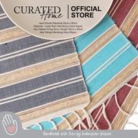 Gambar Tatakan Piring Alas Meja Makan Table Mat Placemat Tenun | Curated Home - Baby Purple dari AnekaTusma undefined 2 Tokopedia