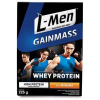 Gambar L-Men Gainmass Whey Protein 225gr - Susu Bubuk Protein L Men - Banana dari Restu Surabaya undefined 2 Tokopedia