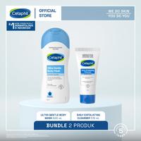 Gambar Cetaphil Ultra Gentle Body Wash 500ml + Daily Exfoliating Cleanser dari Lutfana Lula undefined 3 Tokopedia
