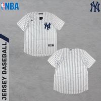 Gambar BAJU JERSEY BASEBALL MLB NEW YORK YANKEES NY PUTIH IMPORT QUALITY dari meme store- undefined 3 Tokopedia