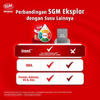 Gambar SGM Eksplor 1+ dengan IronC Susu Pertumbuhan Rasa Vanilla 900GR x 3 dari qugi undefined 4 Tokopedia