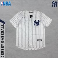 Gambar BAJU JERSEY BASEBALL MLB NEW YORK YANKEES NY PUTIH IMPORT QUALITY dari meme store- undefined 2 Tokopedia