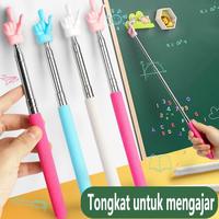 Gambar TONGKAT PENUNJUK PAPAN TULIS 55CM / TELESKOPIK POINTER UNTUK MENGAJAR - PINK dari Grocely Store Official undefined 1 Tokopedia