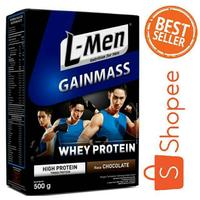 Gambar Susu LMen Gain Mass 500gr L Men Suplemen Fitness Susu Gainer Gym dari Nazepashop undefined 5 Tokopedia
