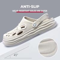 Gambar PROMO!! LERSKRRX SENDAL BAIM PRIA DEWASA RUMAH ANTI AIR EXTRALIGHT - Hitam, 43 dari janifff undefined 5 Tokopedia