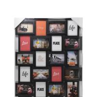 Gambar 1 Set 24 Frame Bingkai Foto Dinding Landscape/Portrait Ukuran 4R_Hitam dari Faufau Furniture Original undefined 5 Tokopedia