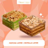 Gambar ENAK!!! Bittersweet by Najla - Bundle Matcha & Nutella Layer dari Copykoo undefined 1 Tokopedia
