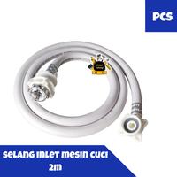 Gambar KEDAI TUKANG - Selang Inlet Input Kran Keran Air Masuk ke Mesin Cuci 2 meter Washing Machine Inlet Hose dari KEDAI TUKANG undefined 2 Tokopedia