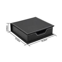 Gambar Leather Memo Box Office School Supplies Desk Accessories dari Promotor import undefined 4 Tokopedia