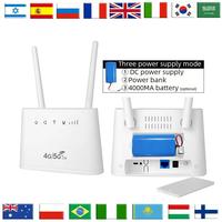 Gambar 4000Mah Battery Lte Networking 300Mbps Wireless 3G 4G Wifi Router . dari numbskull undefined 3 Tokopedia