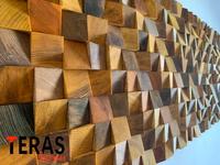 Gambar DISKON TERBATAS Wood Wall Art Natural Block No Frame Decoration Hiasan - 30cm x 70cm dari Aveta Shop undefined 3 Tokopedia