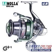 Gambar Big Fishing Reel 9000 -12000 Series Full Metal Spinning Reel 14+1Bb . dari nonplussed undefined 5 Tokopedia