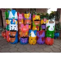 Gambar prakarya pot tanaman/tempat sampah dari galon bekas 15li lesrtu 5122vq dari Sufayu undefined 4 Tokopedia
