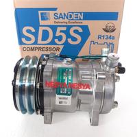 Gambar COMPRESSOR COMPRESOR KOMPRESOR AC MOBIL SANDEN SD5S14 - 24V 24 VOLT - dari waled market 2020 undefined 1 Tokopedia