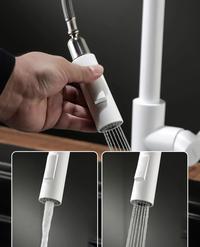 Gambar Water-Tap Faucet Kitchen Home Faucet Basin Pull-Out Rotate Cold And . dari mayhem star undefined 1 Tokopedia