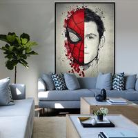 Gambar Disney Movie  SpiderMan Wall Art Poster Hand-Painted Vintage Style dari Debest Store undefined 4 Tokopedia