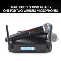 Gambar Shure Glxd 4 Beta 58A Wireless Microphone Set 2 Handheld Microphones . dari moocher86 undefined 2 Tokopedia