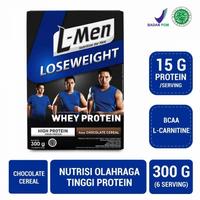 Gambar L-Men Loseweight Whey Protein Chocolate Cereal Isi 12 Sachet dari NadisStore undefined 1 Tokopedia