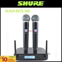 Gambar Shure Glxd 4 Beta 58A Wireless Microphone Set 2 Handheld Microphones . dari moocher86 undefined 5 Tokopedia