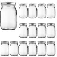 Gambar Mason Jars With Regular Lids and Bands, Ideal for Jam, Honey, Wedding dari Debest Store undefined 2 Tokopedia