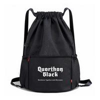 Gambar tas ransel tali serut hitam polos pria anti air string bag tas sepatu dari SISKA COLLECTION SHOOP undefined 3 Tokopedia