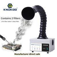 Gambar Knokoo Mini Fume Extractor Smoke Absorber Air Purify For Soldering . dari loggerhead star undefined 3 Tokopedia