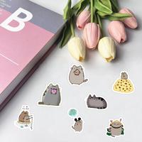 Gambar 10/30/50/100Pcs Cuddly Cat Sticker For Snowboard Laptop Luggage Car dari Vanic Jaya undefined 5 Tokopedia