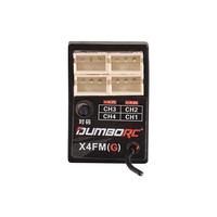 Gambar DumboRC 4CH Mini Receiver X4FM/X4FMG PWM with/without Gyro for Dumbo dari GlennMckay undefined 1 Tokopedia