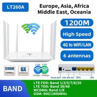 Gambar 1200Mbps 2.4G 5.8Ghz Dual Band Wireless Networking Wps Vpn 4G Wifi . dari lambasted undefined 1 Tokopedia