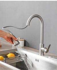 Gambar Gegve Kitchen Faucets Copper Stainless Steel Pull Out Spout Brass . dari jibbeR86 undefined 2 Tokopedia