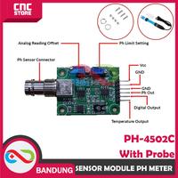 Gambar Sensor Ph Meter Module Ph-4502C With Probe Electrode For Arduino Murah dari ArilStore_ undefined 1 Tokopedia