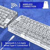 Gambar Yunzii X Coolkiller Ck75 Wireless Transparent Gasket dari Imporant undefined 3 Tokopedia