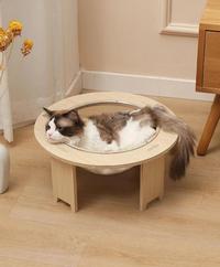Gambar Cat Security Sleep Cat Bed Cat Climbing Frame Wood Pet Supplies Cat Ok dari infinitesimal undefined 2 Tokopedia