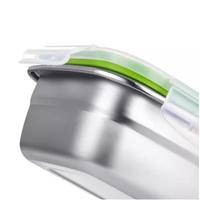 Gambar Kotak Makan Anti Tumpah Lunch Box Stainless Steel 304 850 Ml Green dari Haandi Store undefined 3 Tokopedia