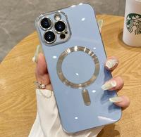 Gambar Casing hp iphone 12 / 12 pro / 12 pro max soft case magnetic - BLACK, IPHONE 12 dari Delvin@store undefined 4 Tokopedia