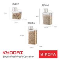 Gambar 【HIROYA】KYODAI Wadah Ukur Biji Bijian Minimalis Kontainer Ukur dari Badriyyah Nur undefined 3 Tokopedia