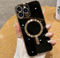 Gambar Casing hp iphone 13 / 13 pro / 13 pro max soft case magnetic - BLACK, IPHONE 13 dari Delvin@store undefined 1 Tokopedia