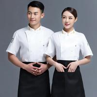 Gambar Restaurant Chef Jacket Hotel Kitchen Cooking Uniform Summer Cafe Food dari gw dff undefined 2 Tokopedia