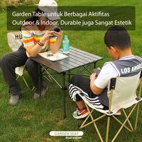 Gambar NEW UPDATE FURNITURE 2024 HUGO MEJA LIPAT OUTDOOR MEJA CAMPING - Kursi Cream L dari PT FURNITE undefined 1 Tokopedia