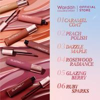Gambar Wardah Glasting Liquid Lip 3.5g Hi-Pigmented Glass Color, Ringan - 09 Fudgy T dari Verona Beauty undefined 2 Tokopedia